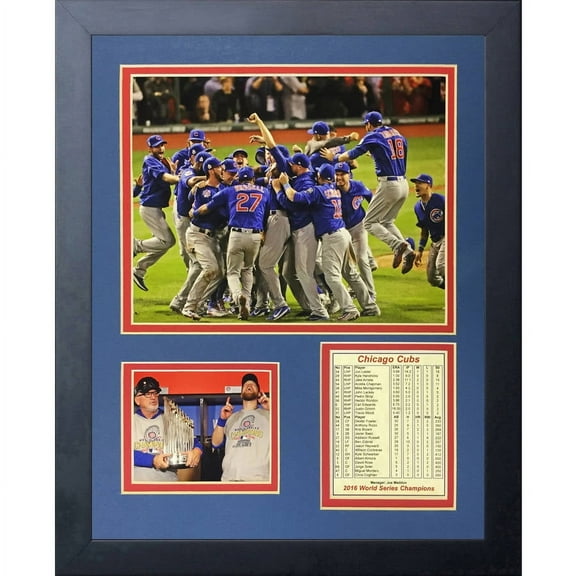 Chicago Cubs 2016 World Series Champs Celebration Collectible