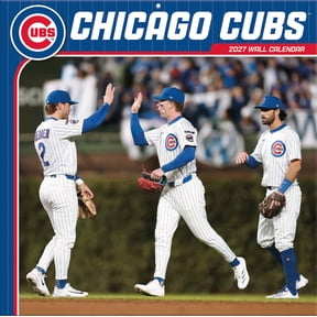Chicago Cubs 2027 Wall Calendar, (Paperback)
