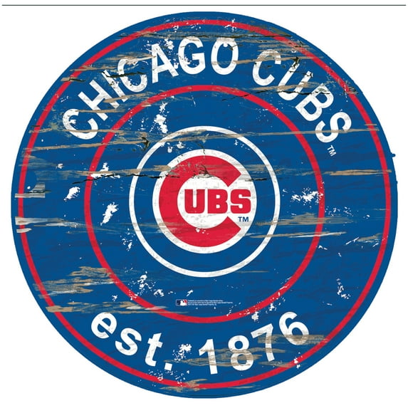 Chicago Cubs 24'' Established Year Round Sign