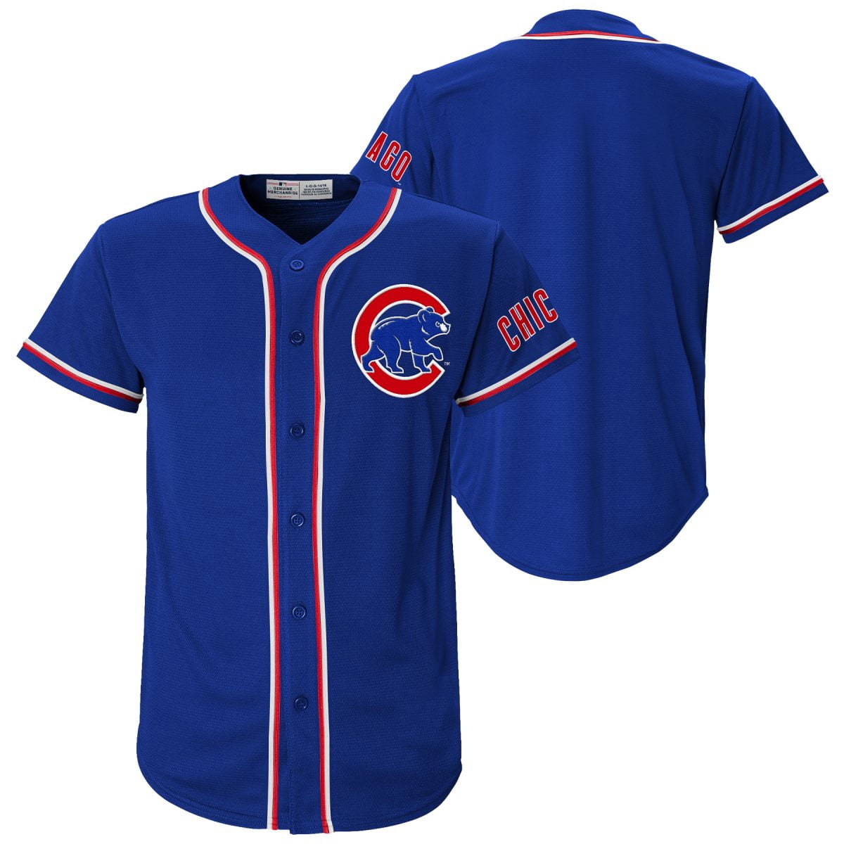MLB Chicago Cubs Youth Primary Color Synthetic Jersey