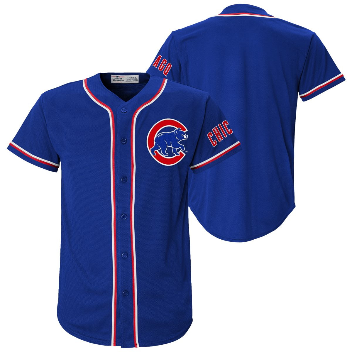 MLB Chicago Cubs Youth Primary Color Synthetic Jersey