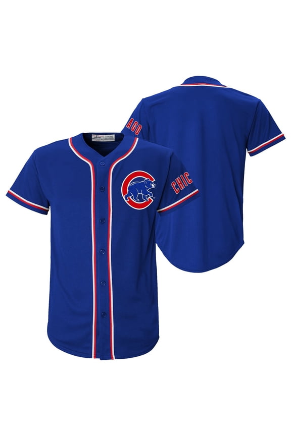 MLB Chicago Cubs Youth Primary Color Synthetic Jersey