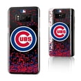 thumbnail image 1 of Chicago Cubs Galaxy S8 Confetti Design Clear Case, 1 of 1