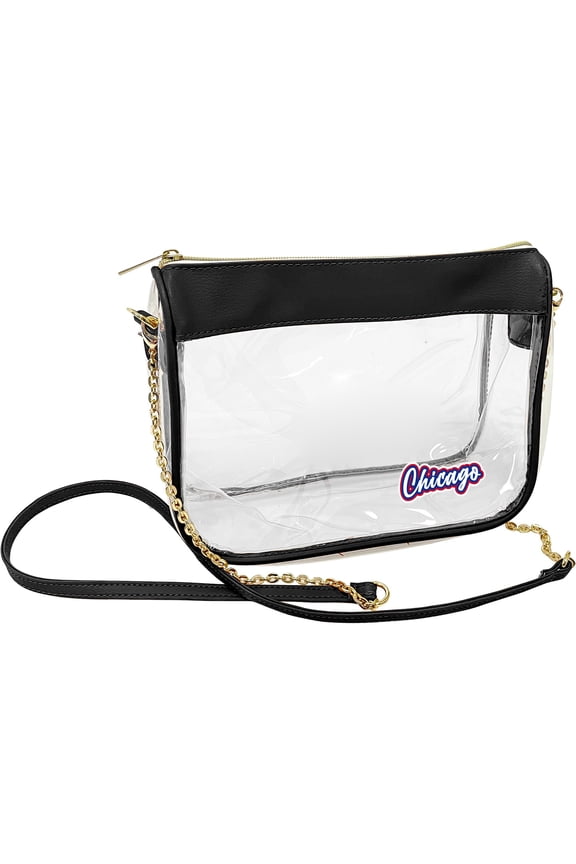 Chicago Cubs Hype Stadium Crossbody Clear Bag