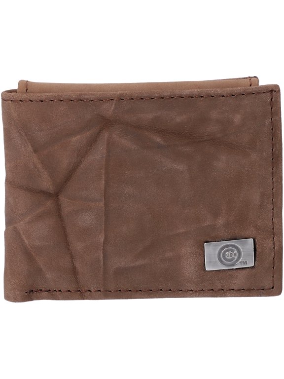 Chicago Cubs Leather Bifold Wallet