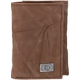 thumbnail image 1 of Chicago Cubs Leather Trifold Wallet with Concho, 1 of 2