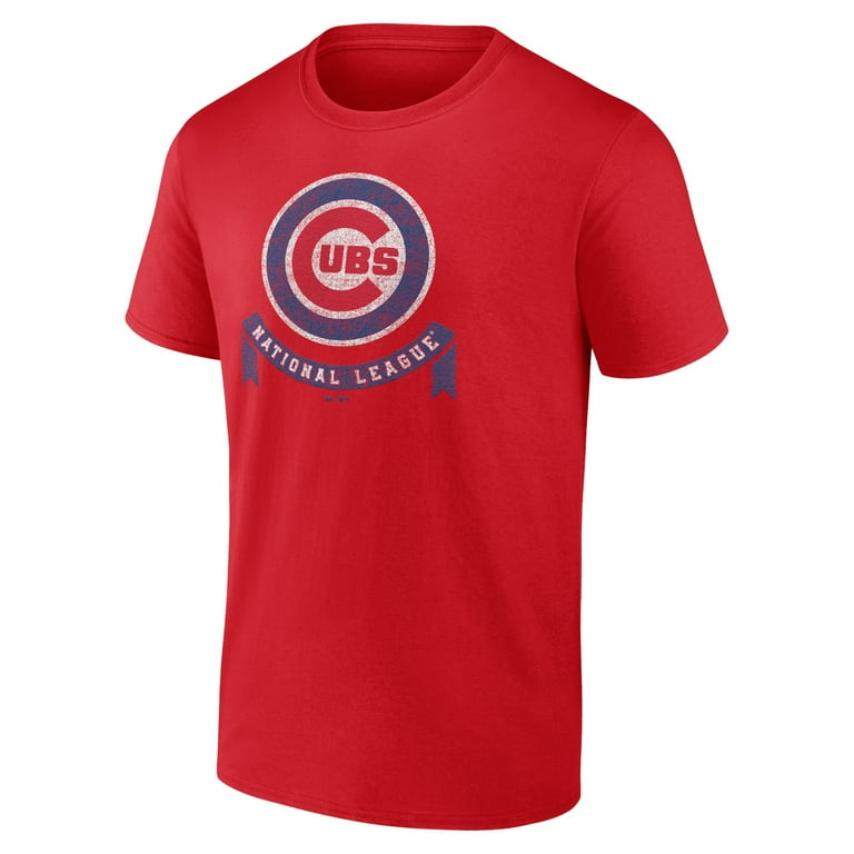 Chicago Cubs MLB True Fan Men s Crew Neck Short Sleeve T Shirt