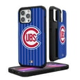 thumbnail image 1 of Chicago Cubs Pinstripe Cooperstown Design iPhone Rugged Case, 1 of 1