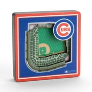 Chicago Cubs Stadium View Magnet