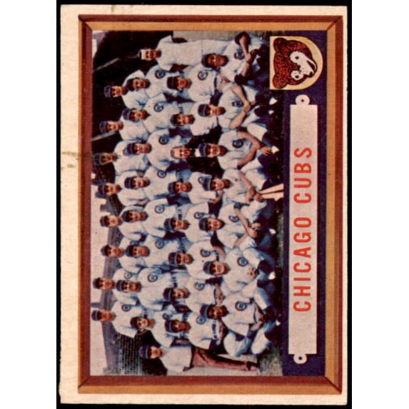 Chicago Cubs TC Card 1957 Topps #183