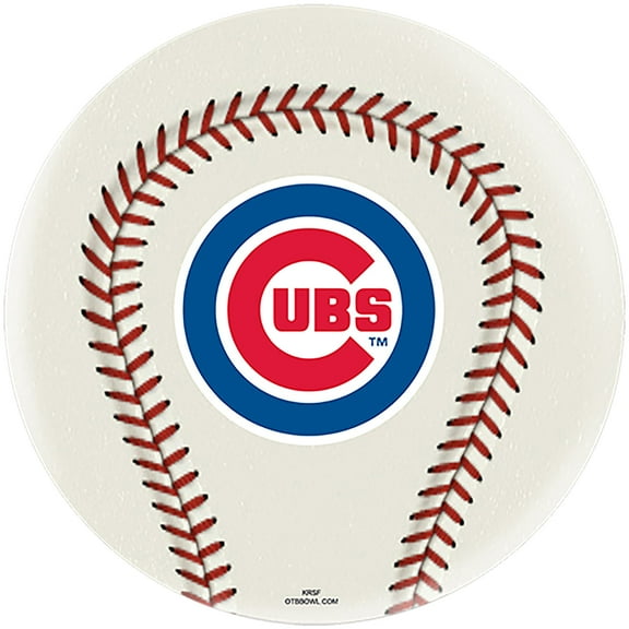 Chicago Cubs Undrilled Bowling Ball