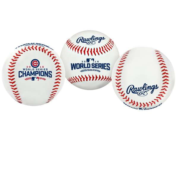 Chicago Cubs 2016 World Series Champions Souvenir Rawlings MLB, Baseball Baseball