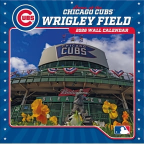 Chicago Cubs Wrigley Field 2026 12x12 Stadium Wall Calendar, (Paperback)