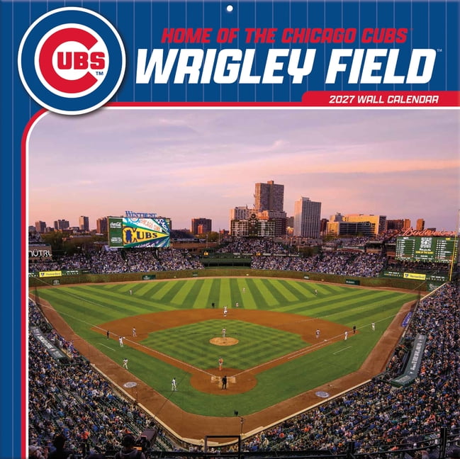 Chicago Cubs Wrigley Field 2027 Wall Calendar, (Paperback)
