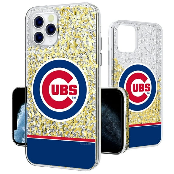 Chicago Cubs iPhone Glitter Memories Print Design Case