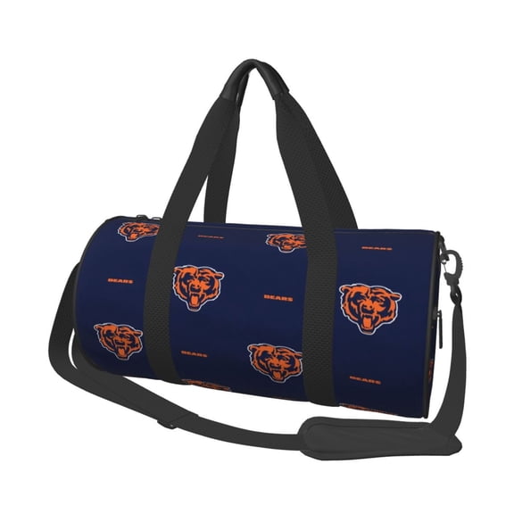 Chicago Custom Large Duffel Bags, Football Team Themed Fan Gym Bags, Travel Duffel Bags, Weekender Bags For Men And Women, Maternity Hospital Bags, And Flight Essentials