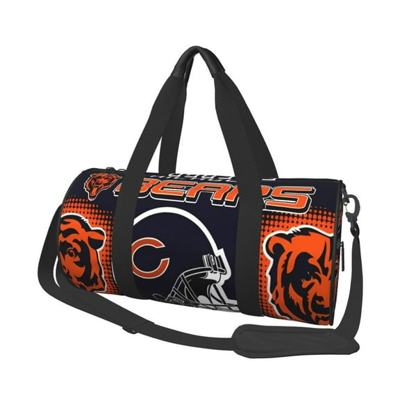 Chicago Custom Large Duffel Bags, Football Team Themed Fan Gym Bags, Travel Duffel Bags, Weekender Bags For Men And Women, Maternity Hospital Bags, And Flight Essentials