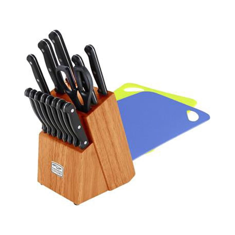 Chicago Cutlery 1122037 Essence Cutlery Set, 17-Piece - Walmart.com