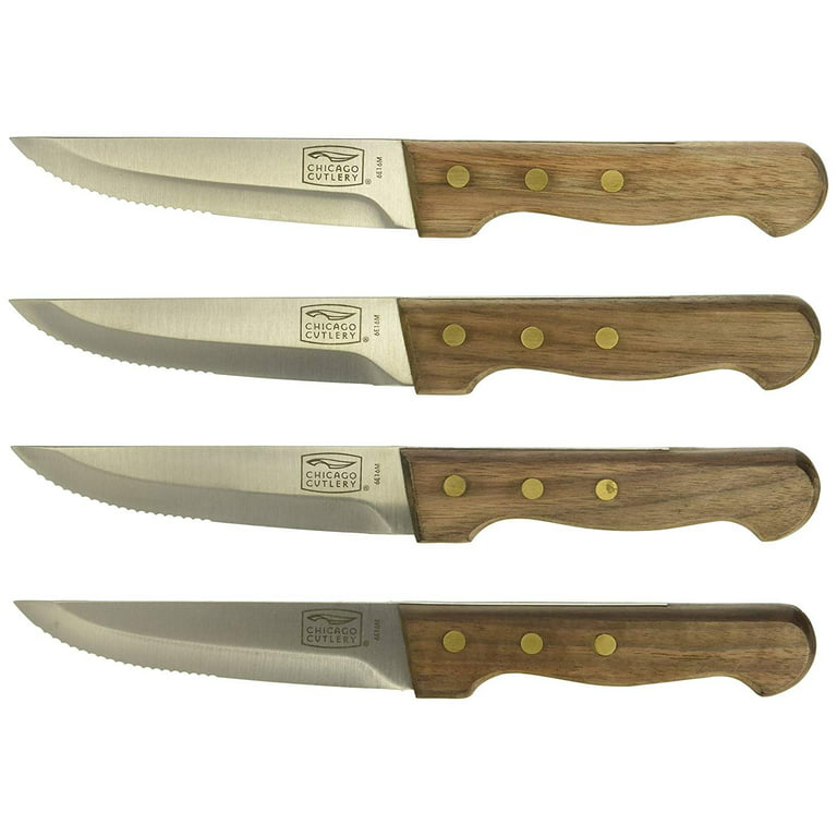 Chicago Cutlery Basics Steakhouse Steak Knife Set (4-Piece) – Hemlock  Hardware