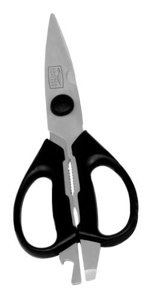 Chicago Cutlery Deluxe Multipurpose Stainless Steel Kitchen Shears with BuiltIn Bottle Opener