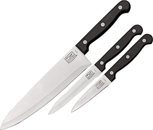 Chicago Cutlery Essentials 3-Piece Stainless Steel Knife Set