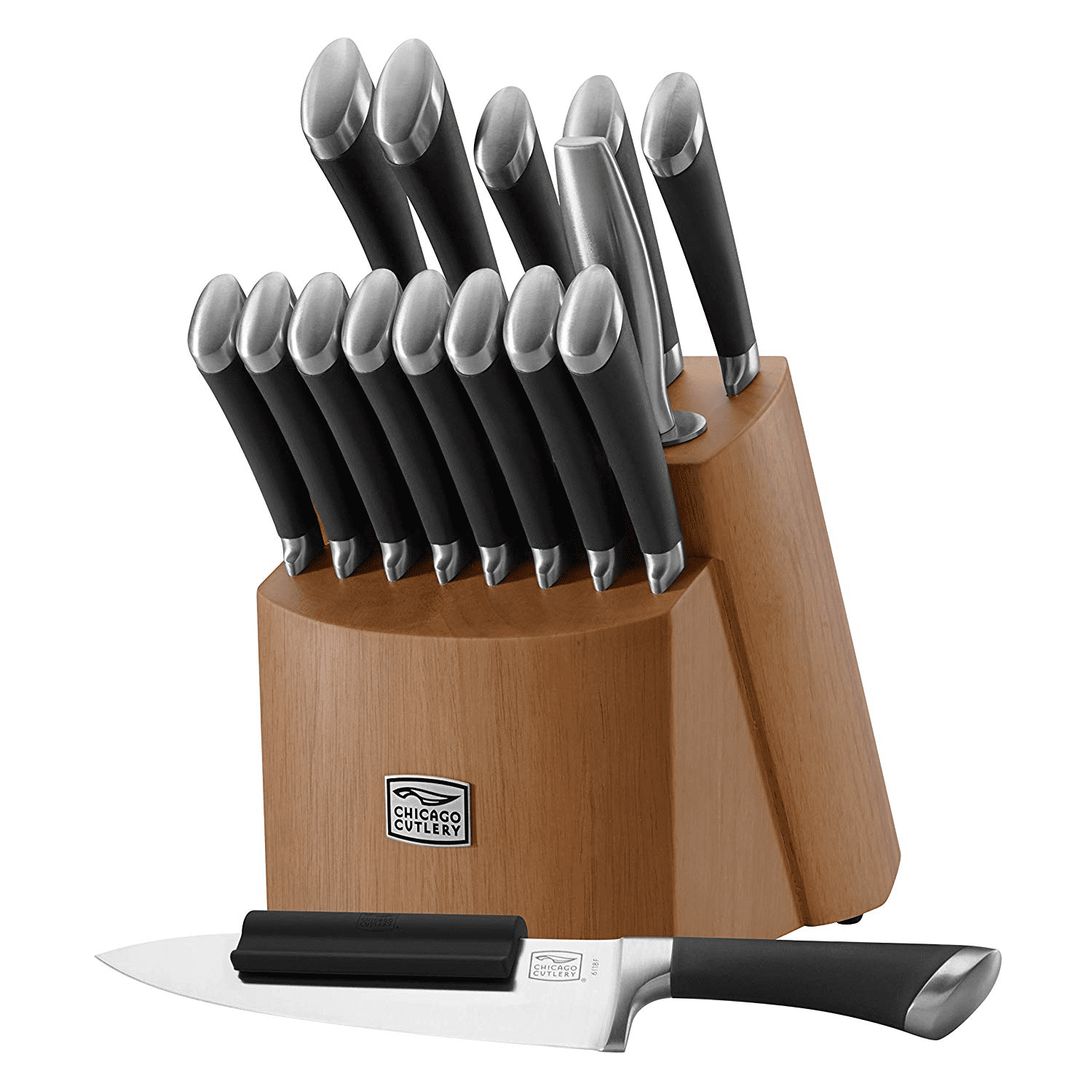 Chicago Cutlery Fusion 17Piece Kitchen Knife Block Set