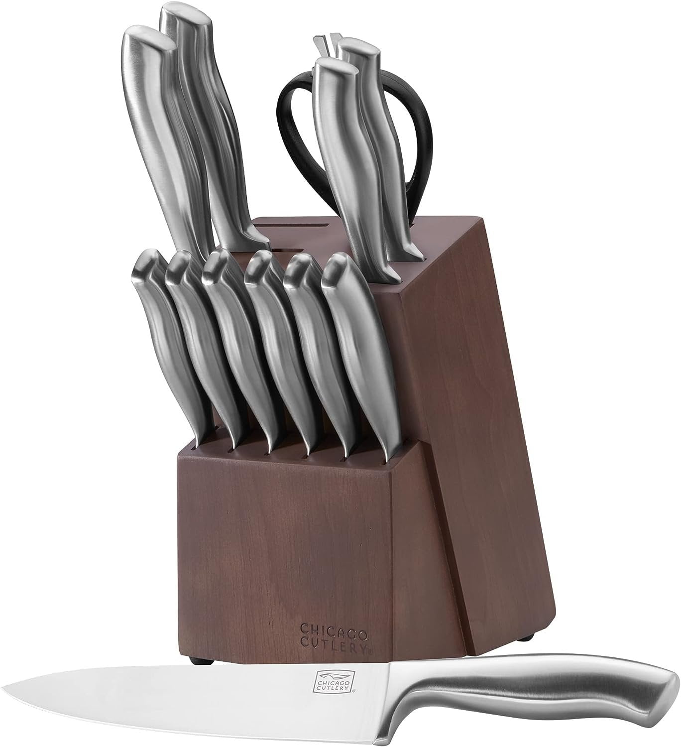 chicago cutlery ナイフセット Amazon.com: Chicago Cutlery Insignia Steel 3-Piece Knife Set