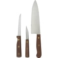 thumbnail image 1 of Chicago Cutlery Walnut Tradition 3-Piece Prep Knife Gift Set, 1 of 1