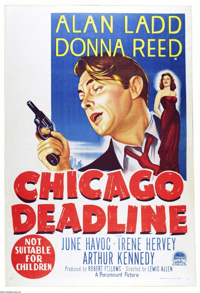 Chicago Deadline U Canvas Art - (11 x 17)
