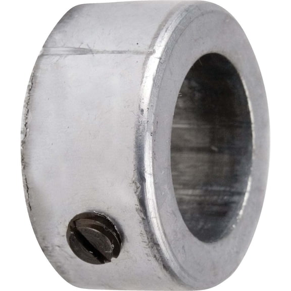 Chicago White Metal Shaft Collar 3/8 In. - For 3/8 Shaft - Pack of 10