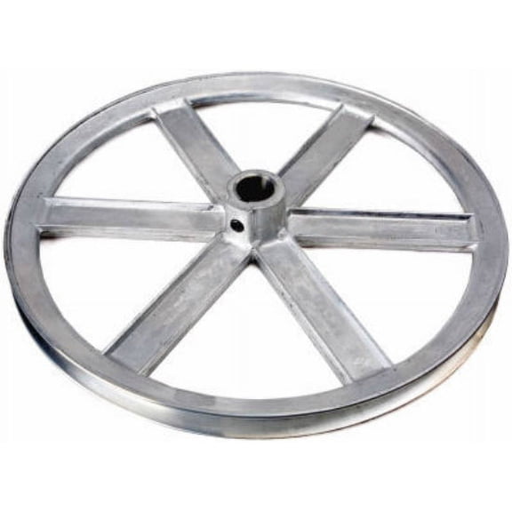 Chicago Die Casting 600A7 Single V-Groove Die Cast Pulley, 3/4" x 6", Each