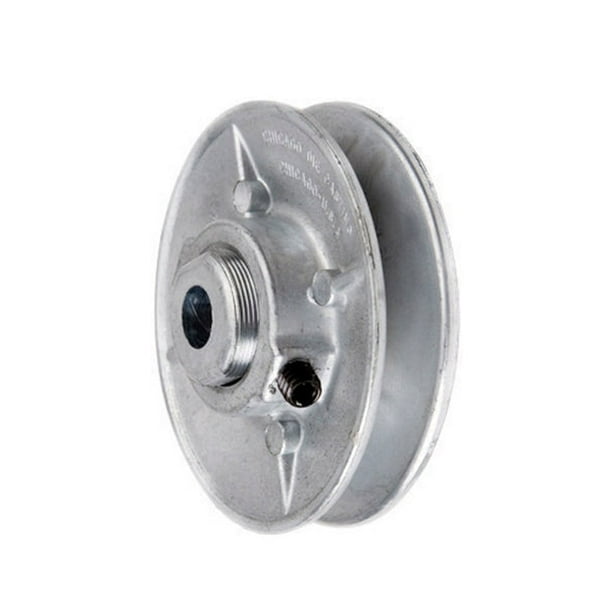 Chicago Die Cast 3 3/4 in. D Zinc Variable Speed Pulley Chicago Die Cast 3 3/4 in. D Zinc Variable Speed Pulley