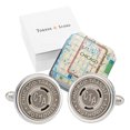 thumbnail image 1 of Chicago 'El' Token Cufflinks, 1 of 1