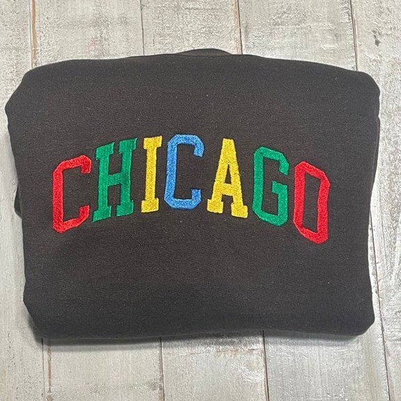 Chicago Embroidered Sweatshirt
