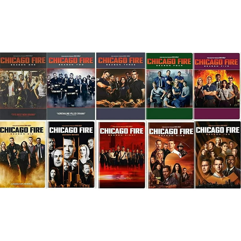 Chicago FIRE Complete Series Seasons 1-10 DVD - Walmart.com