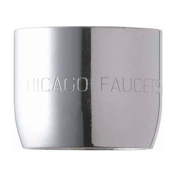 Chicago Faucet Aerated Outlet,Brass,13/16 in - 24 E35JKABCP