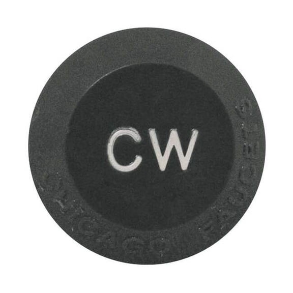 Chicago Faucet Cold Water Button, 7/16" x 3/4", Plastic 216-178JKNF