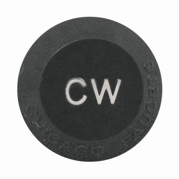 Cold Water Button, 7/16" x 3/4", Plastic 216-178JKNF