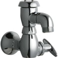 thumbnail image 1 of Chicago Faucets 952-1/2CP Wall Mount Sink Faucet, Chrome, Single Handle, 1 of 3