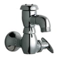 thumbnail image 1 of Chicago Faucets 952-1/2CP Wall Mount Sink Faucet, Chrome, Single Handle, 1 of 2