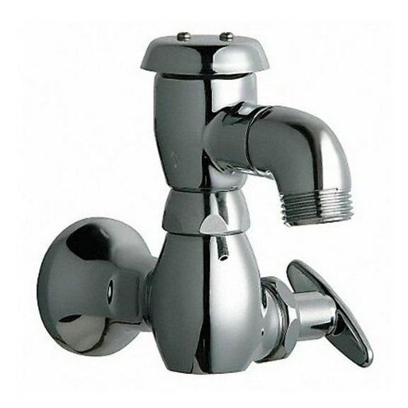 Low Arc Sill Faucet, Single Hole Mount, Polished Chrome 1 Hole