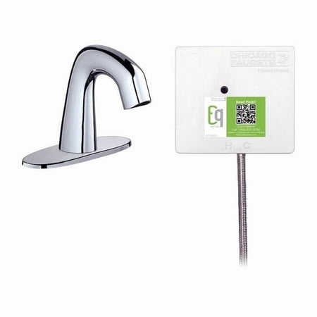 Chicago Faucet Mid Arc,Chrome,Chicago Faucets,EQ Curved EQ-A12A-11ABCP