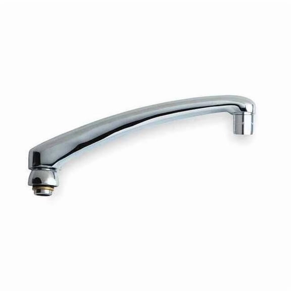 Chicago Faucet Spout,Brass,Fits Chicago Faucets L8JKABCP