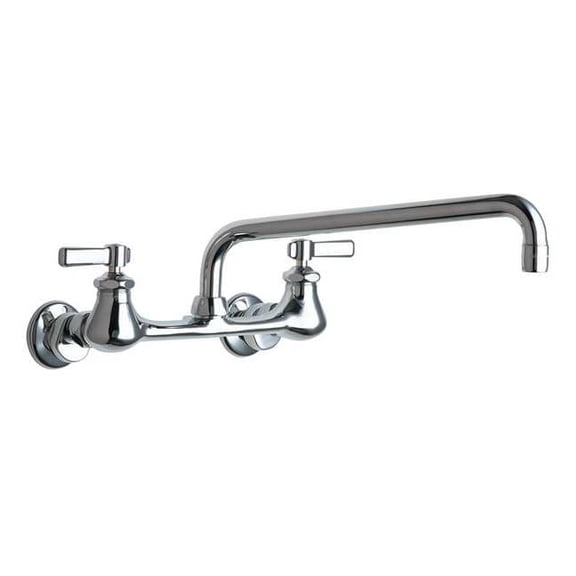 Chicago Faucet Straight,Chrome,Chicago Faucets,540 540-LDL12ABCP