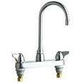thumbnail image 1 of Chicago Faucets 1100-GN2AE3VXKAB Hot and Cold Sink Faucet, 1 of 1