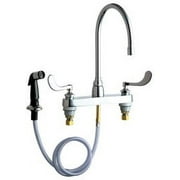 Chicago Faucets 1102-Gn8ae3-317Ab Commercial Grade High Arch Kitchen Faucet - Chrome