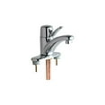 thumbnail image 1 of Chicago Faucets 2200-4E2805ABCP 4 in. Centerset Bathroom Faucet with Lever Handle, Polished Chrome, 1 of 1