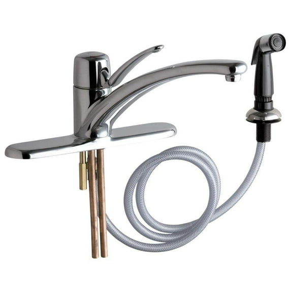 Chicago Faucets 2301-8Ab Commercial Grade Kitchen Faucet - Chrome