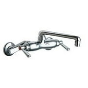 Chicago Faucets 445-E35ab Wall Mounted Pot Filler Faucet - Chrome