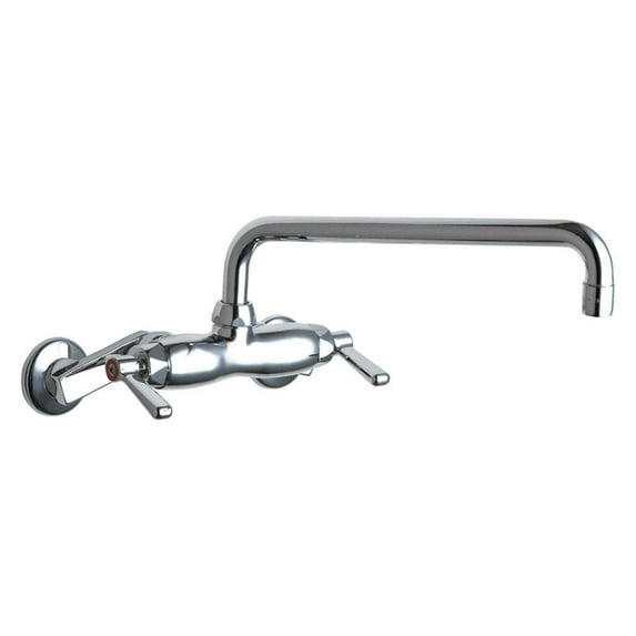 Chicago 445-L12E35ABCP Hot and Cold Water Sink Faucet, Chrome